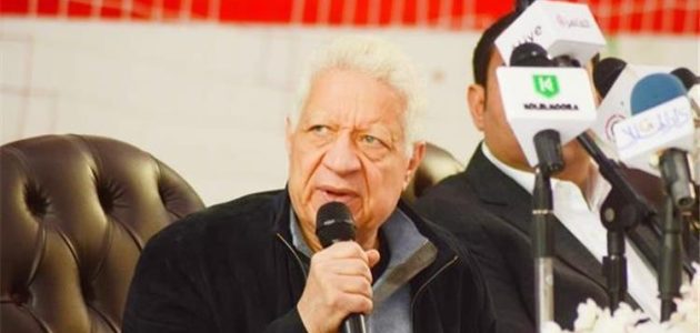 مرتضى منصور يصل نادي الزمالك لحضور المؤتمر الصحفي ويعقد جلسة مع أوسوريو