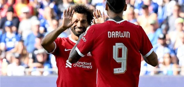 فيديو-|-بمشاركة-محمد-صلاح.-ليفربول-يهزم-كارلسروه-برباعية-في-أولى-تجاربه-قبل-الموسم-الجديد